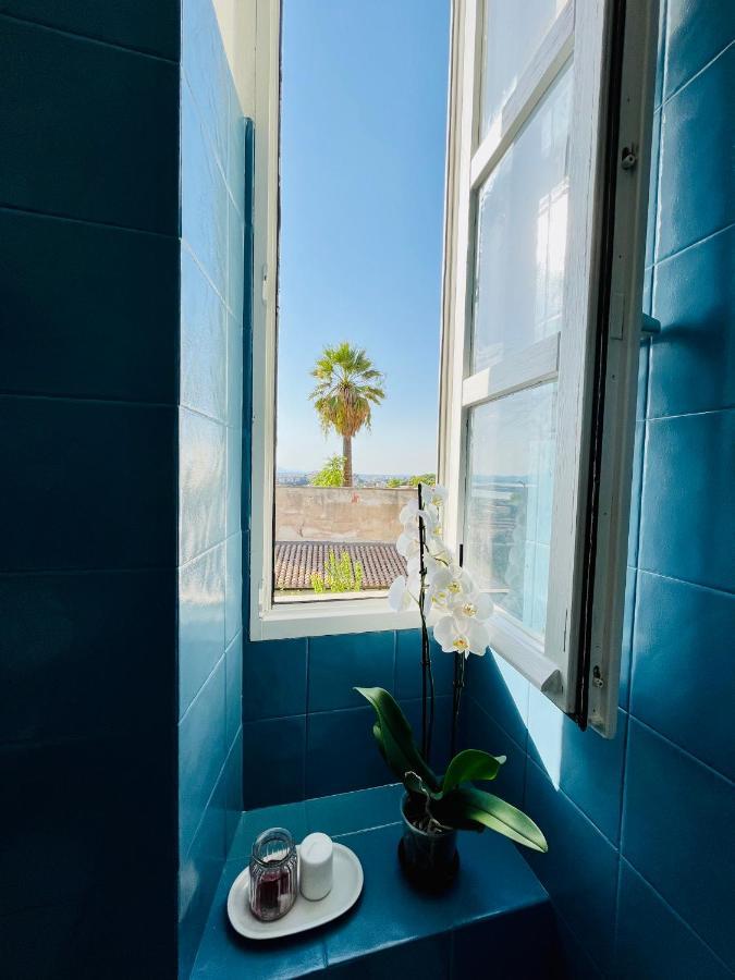 Appartement Antica Dimora La Madonnina, Residenza Storica Con Vista Incantevole A Cagliari Extérieur photo